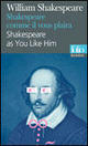 Shakespeare comme il vous plaira