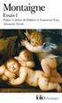 Essais de Montaigne