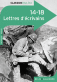 Couverture 14-18 : Lettres d'écrivains ()