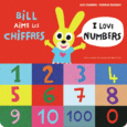 Couverture Bill aime les chiffres / I love numbers (,Alex Sanders)