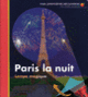 Couverture Paris la nuit (Claude Delafosse)