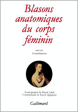 Couverture Blasons anatomiques du corps féminin / Contre-blasons de la beauté des membres du corps humain ()