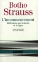 Couverture L'Incommencement (Botho Strauss)