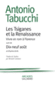 Couverture Les Tsiganes et la renaissance/Dix-neuf août (Antonio Tabucchi)