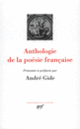Couverture Anthologie de la poésie française ( Anthologies,André Gide)
