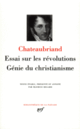 Couverture Essai sur les révolutions – Génie du christianisme ()