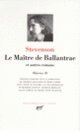 Couverture Le Maître de Ballantrae et autres romans (Robert Louis Stevenson)