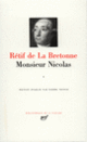 Couverture Monsieur Nicolas (Nicolas Rétif de La Bretonne)