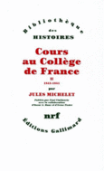 Couverture Cours au Collège de France (1838-1851) ()