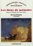 Couverture Les Lieux de mémoire (,Pierre Nora)