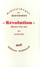 Couverture «Révolution» (Alain Rey)