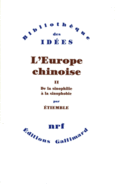 Couverture L'Europe chinoise ()