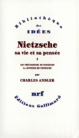 Couverture Nietzsche, sa vie et sa pensée ()