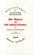 Couverture De Marx et du marxisme ()