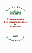 Couverture L'économie des singularités ()
