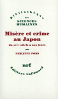Couverture Misère et crime au Japon ()