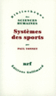 Couverture Systèmes des sports (Paul Yonnet)