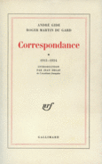 Couverture Correspondance (,Roger Martin du Gard)