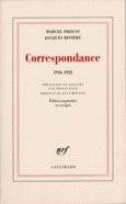 Couverture Correspondance (,Jacques Rivière)