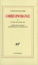 Couverture Correspondance (Stéphane Mallarmé)