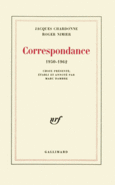 Couverture Correspondance (,Roger Nimier)