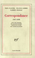 Couverture Correspondance (,Gabriel Frizeau,Francis Jammes,Jacques Rivière)