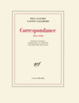 Couverture Correspondance (,Gaston Gallimard)