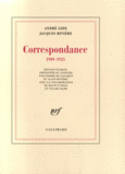 Couverture Correspondance (,Jacques Rivière)