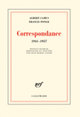 Couverture Correspondance (,Francis Ponge)