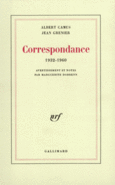 Couverture Correspondance (,Jean Grenier)
