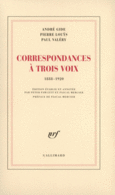 Couverture Correspondances à trois voix (,Pierre Louÿs,Paul Valéry)