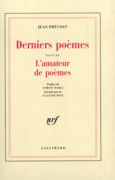 Couverture Derniers poèmes / L'Amateur de poèmes ()