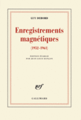Couverture Enregistrements magnétiques ()