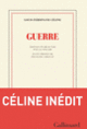 Couverture Guerre (Louis-Ferdinand Céline)