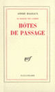 Couverture Hôtes de passage (André Malraux)