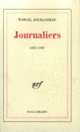 Couverture Journaliers (Marcel Jouhandeau)