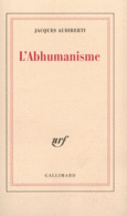 Couverture L'Abhumanisme ()