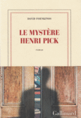 Couverture Le mystère Henri Pick ()