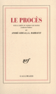 Couverture Le Procès (,André Gide,Franz Kafka)
