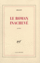 Couverture Le Roman inachevé (Louis Aragon)
