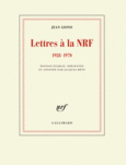 Couverture Lettres à la NRF ()