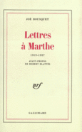 Couverture Lettres à Marthe ()
