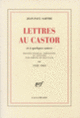 Couverture Lettres au Castor et à quelques autres (Jean-Paul Sartre)