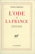 Couverture Ode à la France ()