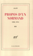 Couverture Propos d'un Normand ()