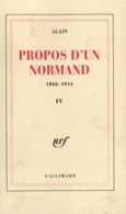Couverture Propos d'un Normand ()