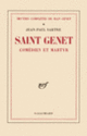Couverture Saint Genet, comédien et martyr (Jean Genet,Jean-Paul Sartre)