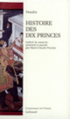 Couverture Histoire des dix princes ( Dandin)