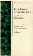 Couverture Le Testament de Krishnokanto ()