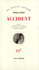 Couverture Accident (Nicholas Mosley)